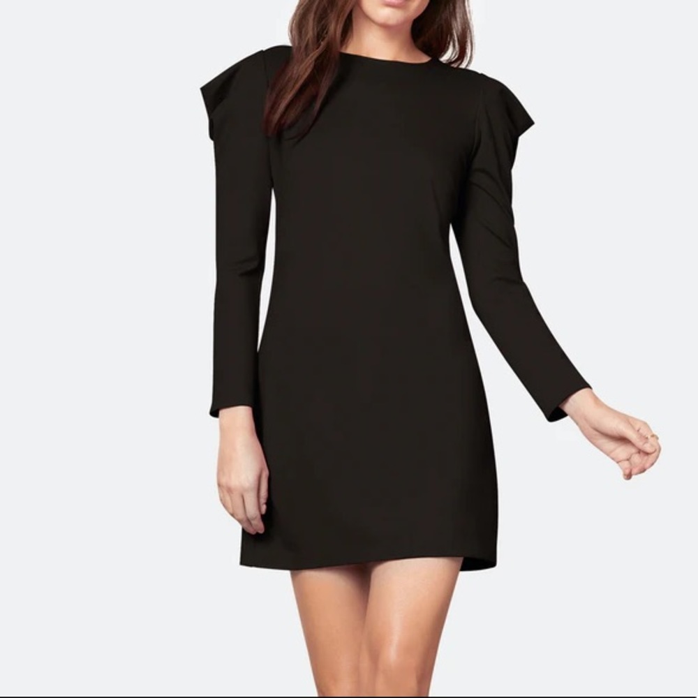 Steve Madden black spill the tea dress